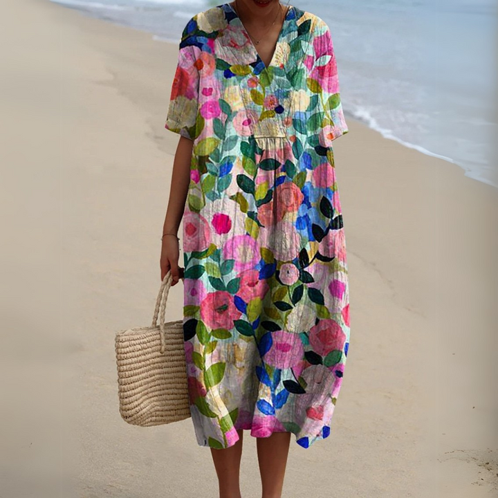 Nicole | Floral Summer Dress