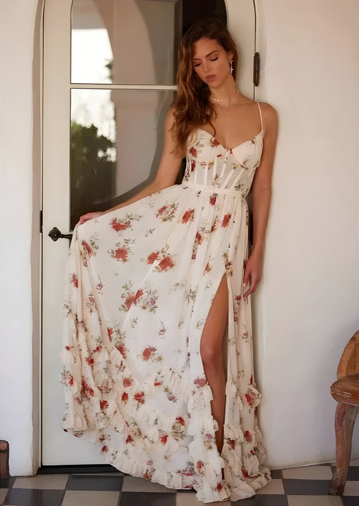 Esmee - Long Floral Dress