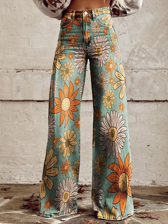 Women's long vintage pants