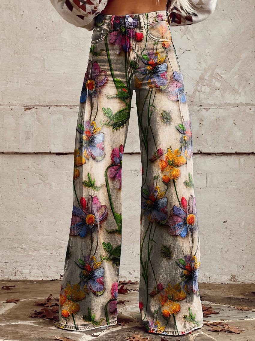 Women's long vintage pants