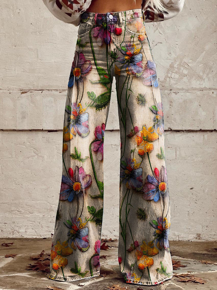 Women's long vintage pants