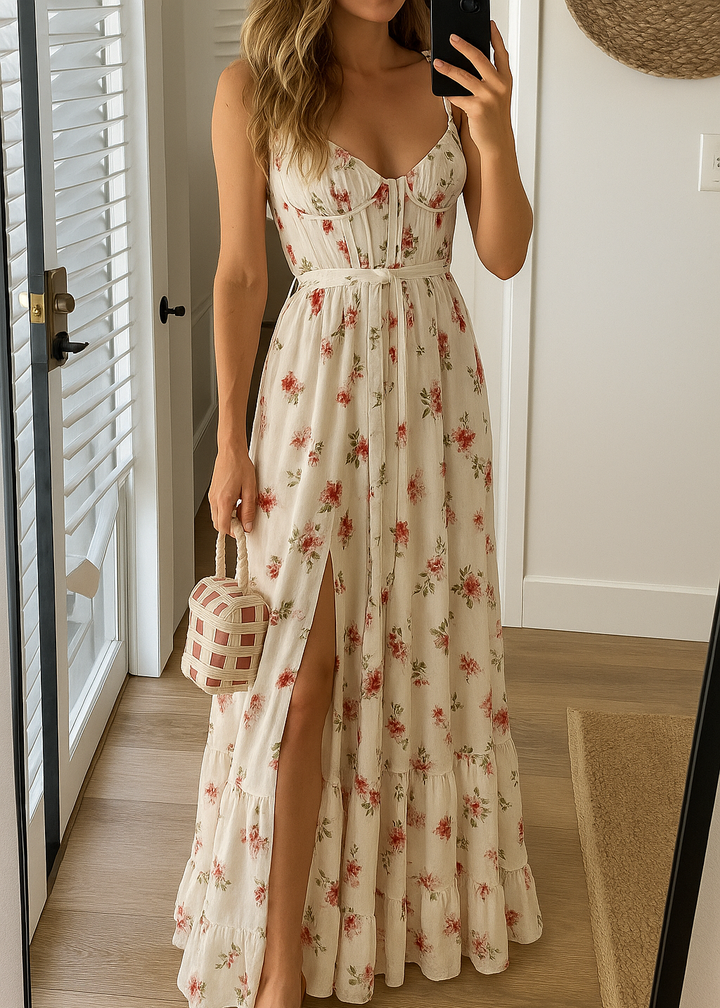 Esmee - Long Floral Dress