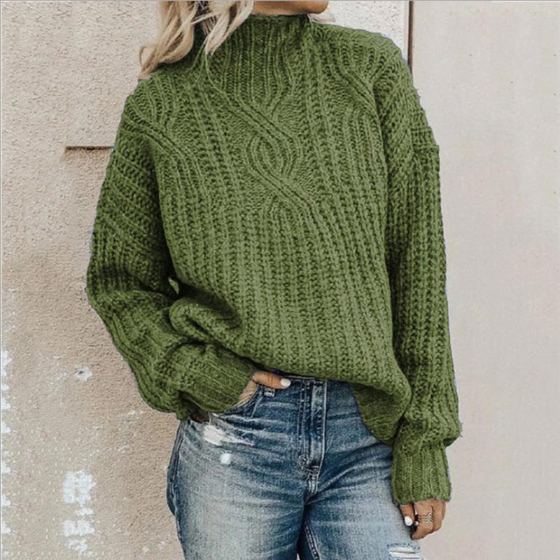 Renateir | Elegant Turtleneck Knitted Sweater For Women