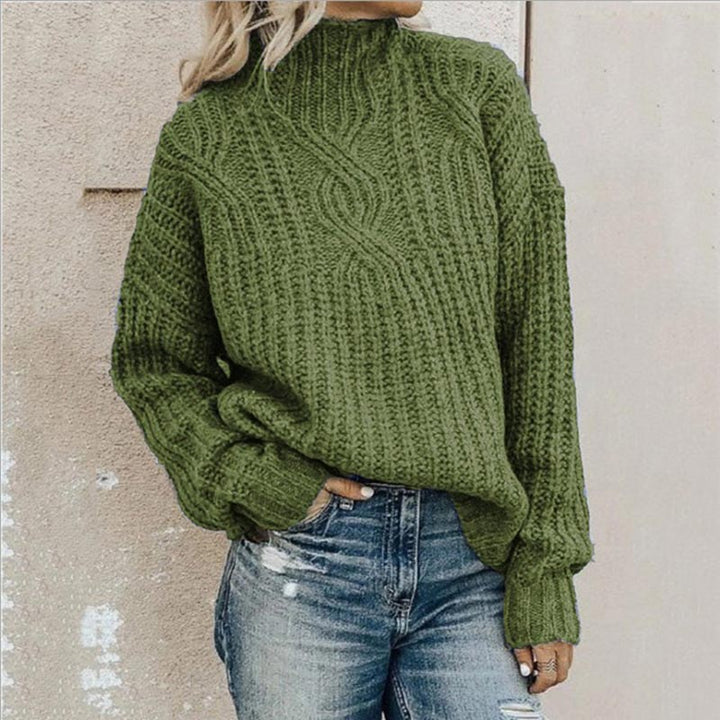 Renateir | Elegant Turtleneck Knitted Sweater For Women