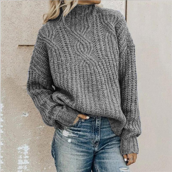 Renateir | Elegant Turtleneck Knitted Sweater For Women