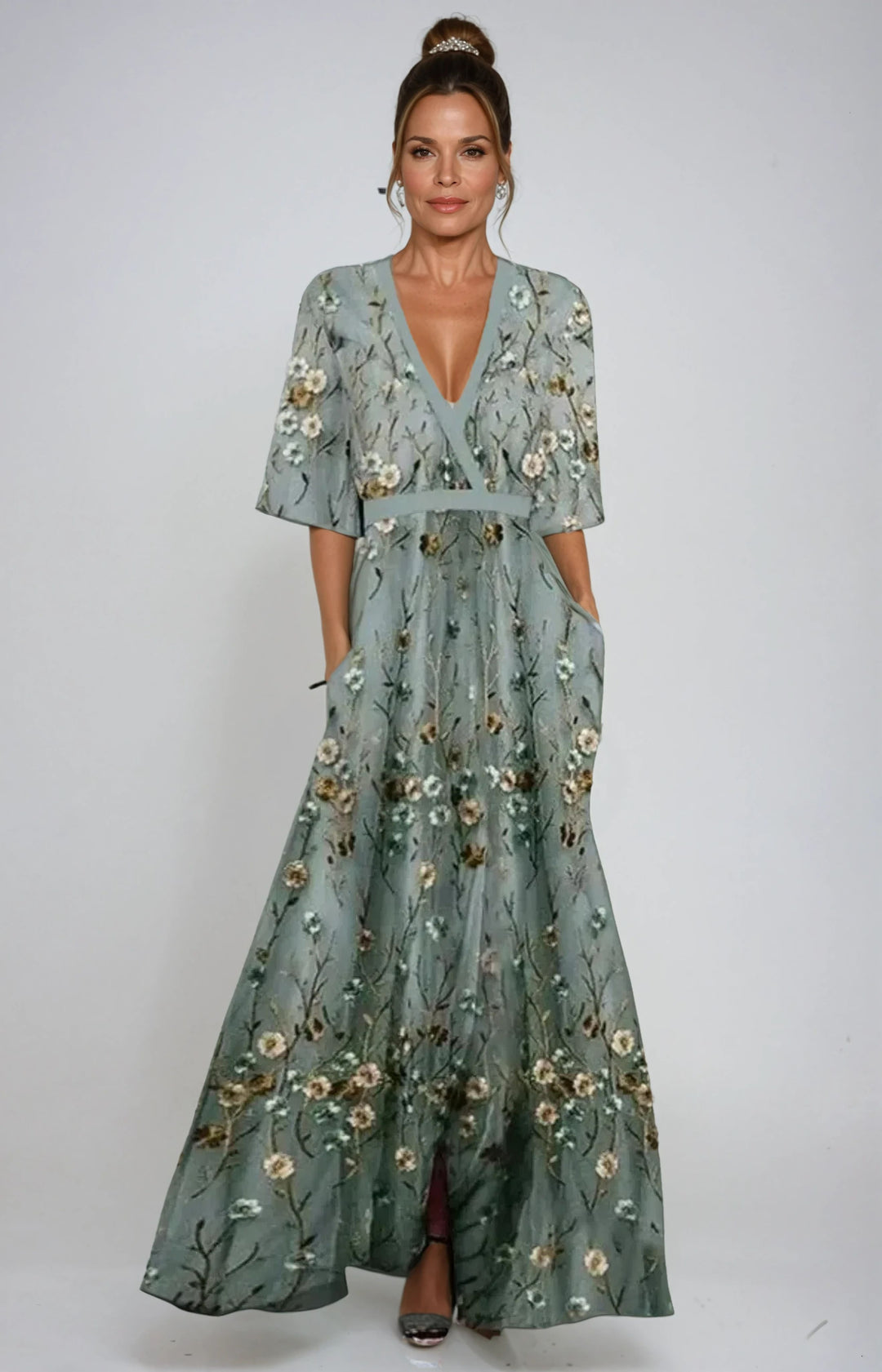 Marisa | Elegant Floral Dress