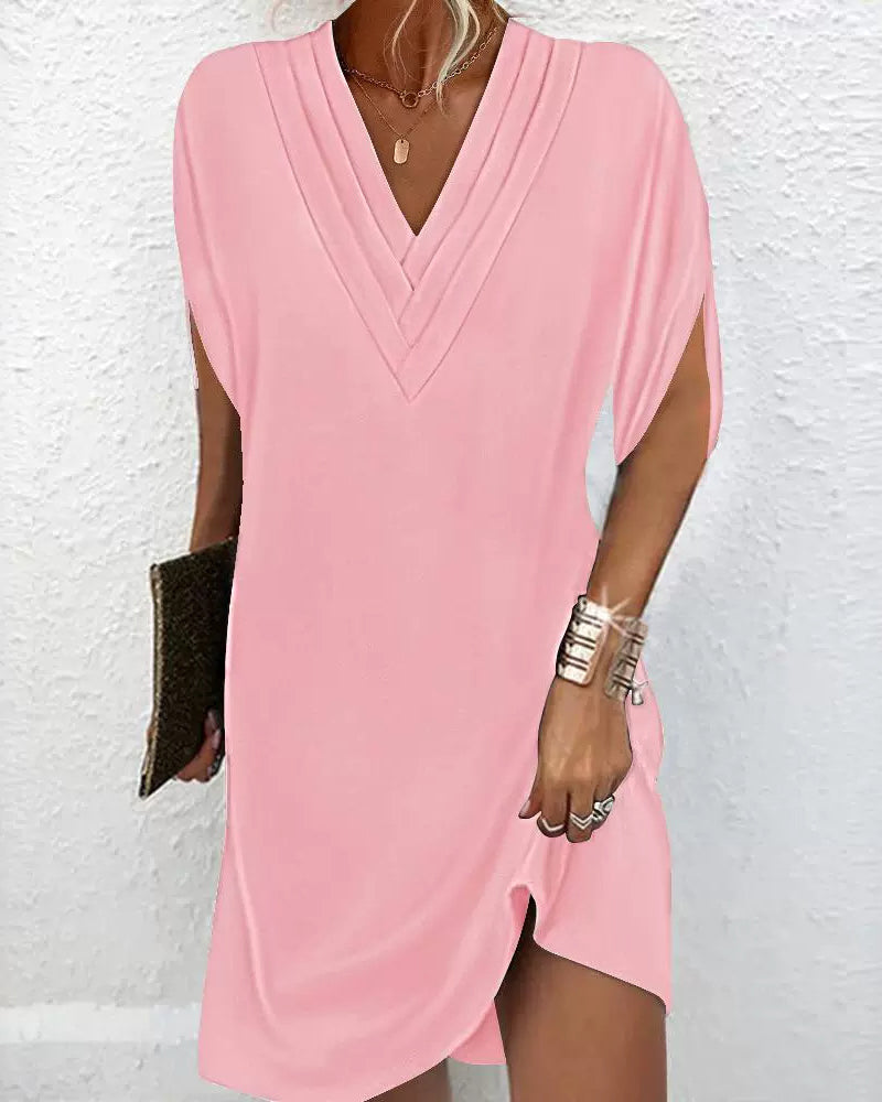 Amélie | Elegant Dress with V-Neck