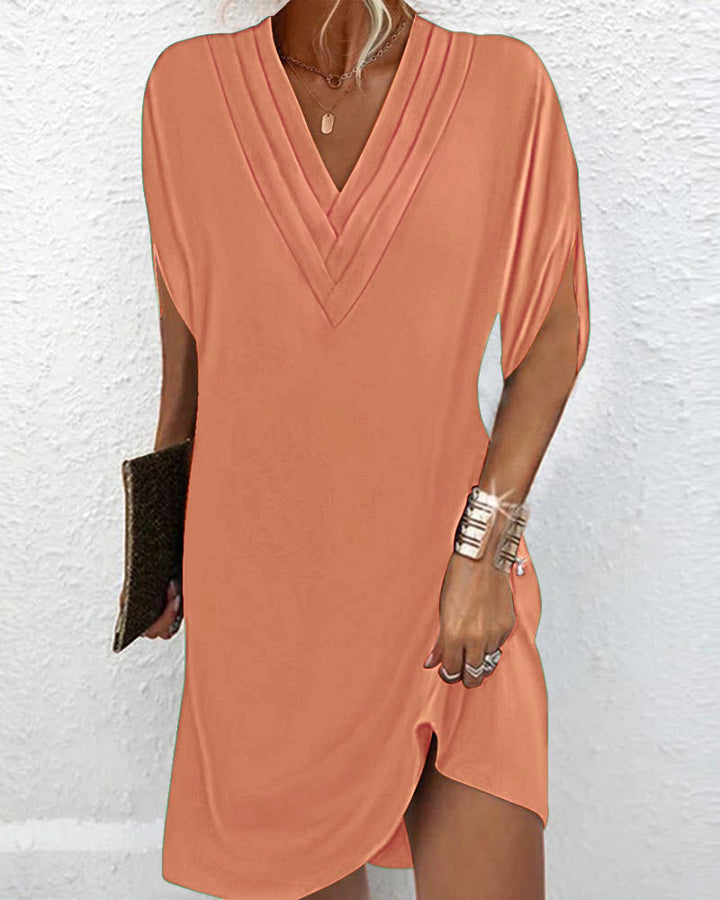 Amélie | Elegant Dress with V-Neck