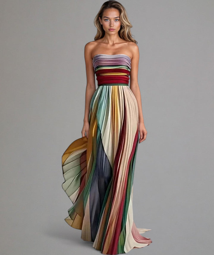 Flora - Colorful Sleeveless Dress